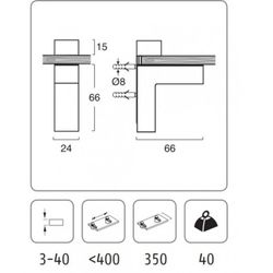 BLISTER 2 SOP.PELICANO 2445 CROMO MATE