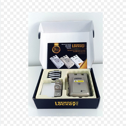 Cerradura invisible remock lockey 4 mandos latonada
