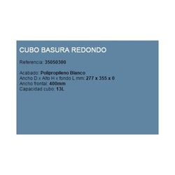 CUBO BASURA REDONDO 350503