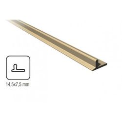 GUIA CORREDERA SF25 ORO 5 METROS