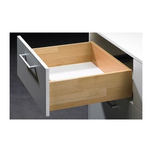 GUIA QUADRO HETTICH 350mm C/FRENO MADERA