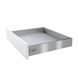 JUEGO COSTADOS ATIRA HETTICH GRIS PLATA 470MM