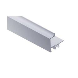 PERFIL TIRADOR MINIMALISTA 2.6 MTS. PLATA 16mm