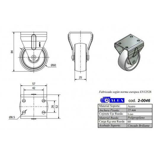 RUEDA AELX 2-0046
