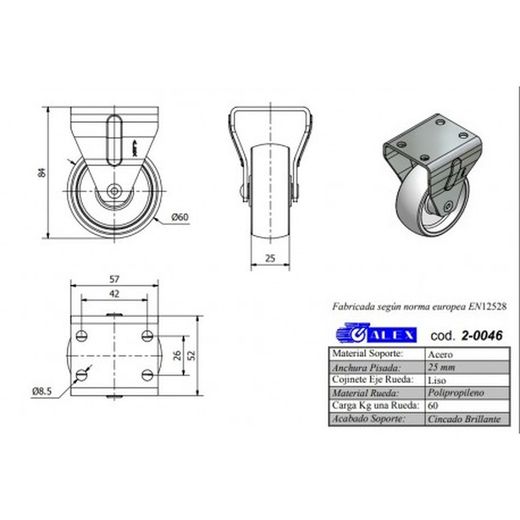 RUEDA ALEX 2-0046