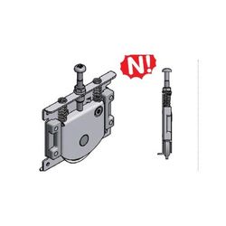 RUEDA INFERIOR C/RODAMIENTO MACHO