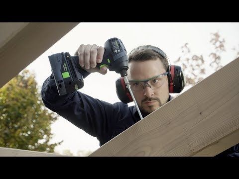 Set de taladro atornillador y atornillador de impacto TID 18 Basic-Set T18 FESTOOL