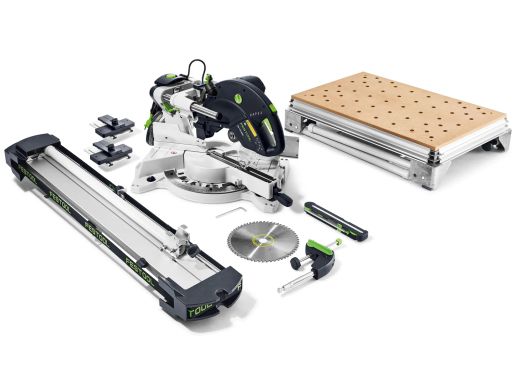 Sierra ingletadora Festool KS 120 REB-Set-MFT KAPEX
