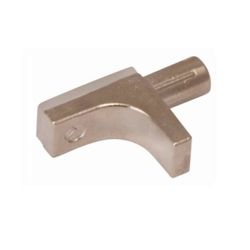 SOPORTE LEJA BALDA NIKELADO ESCUADRA