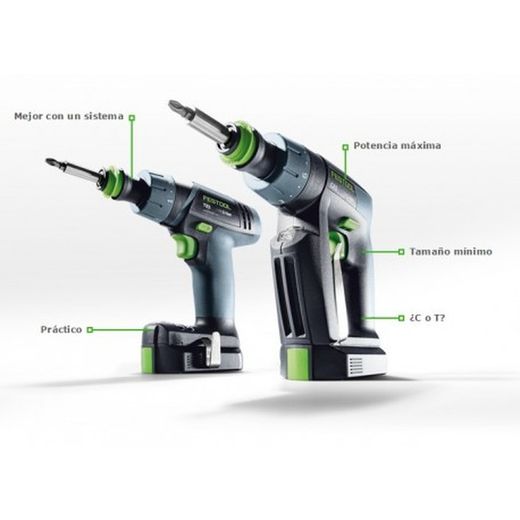 TALADRO ATORNILLADOR FESTOOL TXS LI 2.6 PLUS